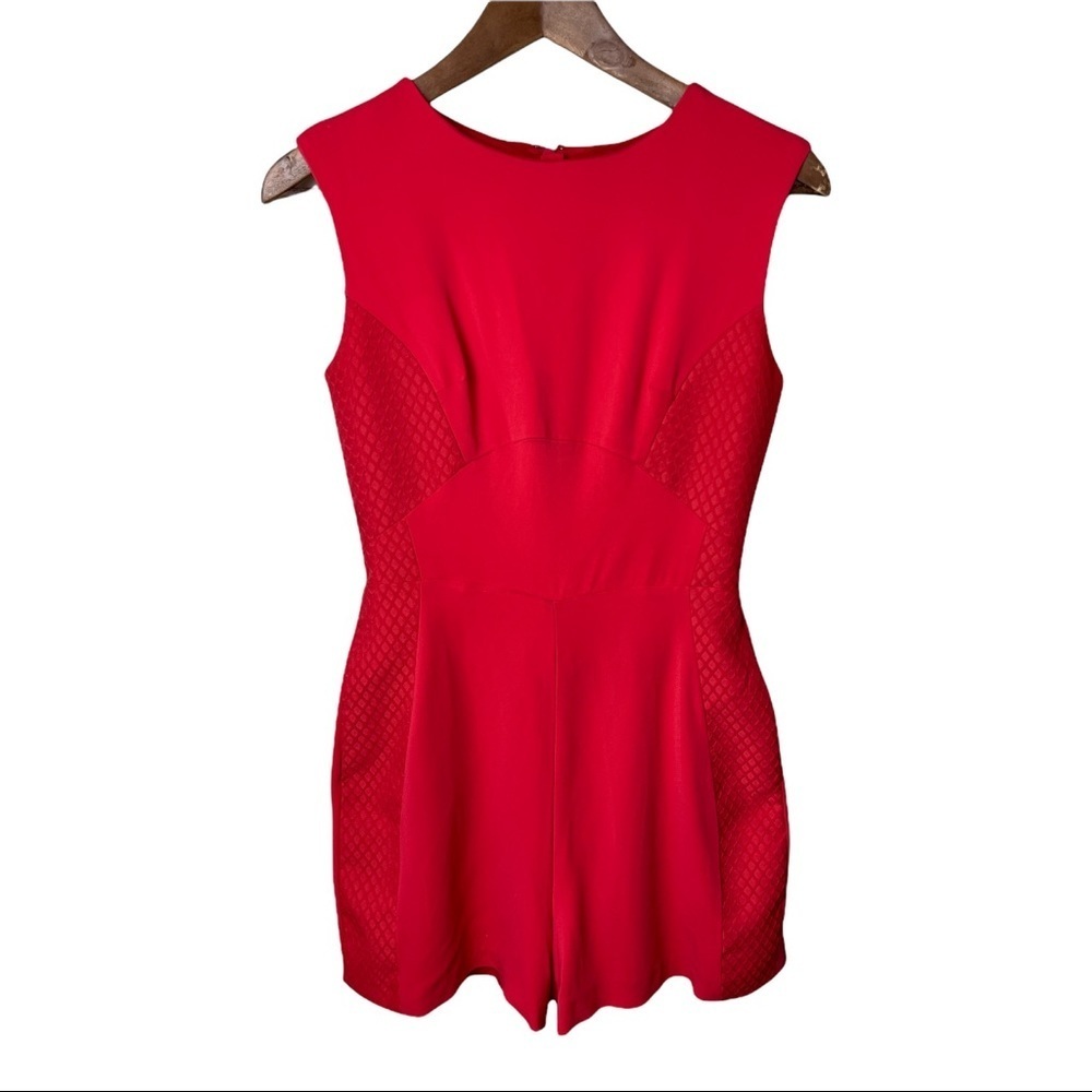 Reiss Sleeveless Romper With Pockets